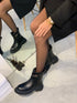 JOHAN SİYAH TOKALI BOOTIE